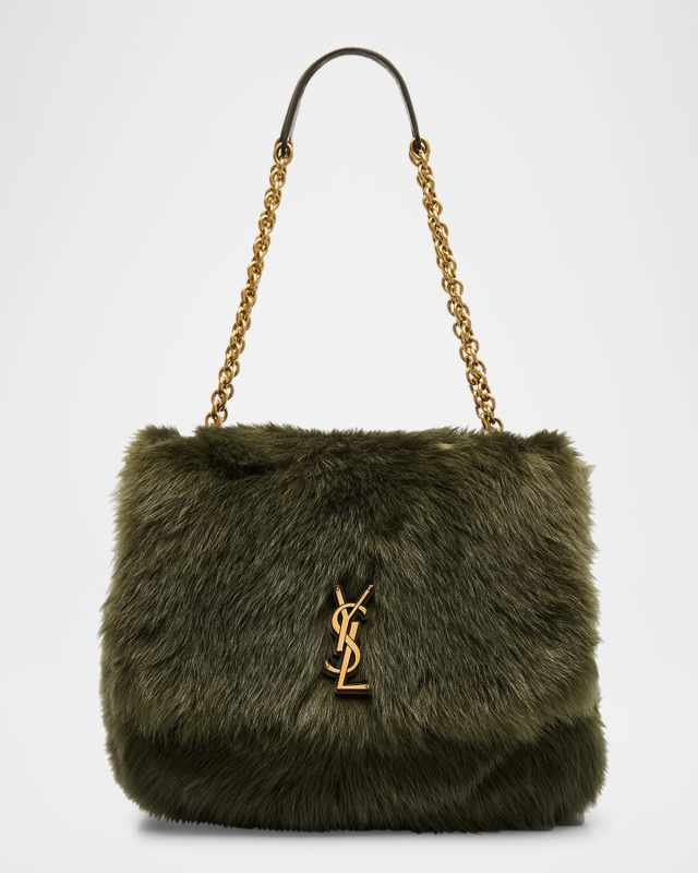 Jamie 4.3 Medium YSL Shearling Shoulder Bag